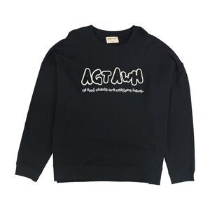 AGtawh Mens Unity Logo Sweatshirt, Black, NWT